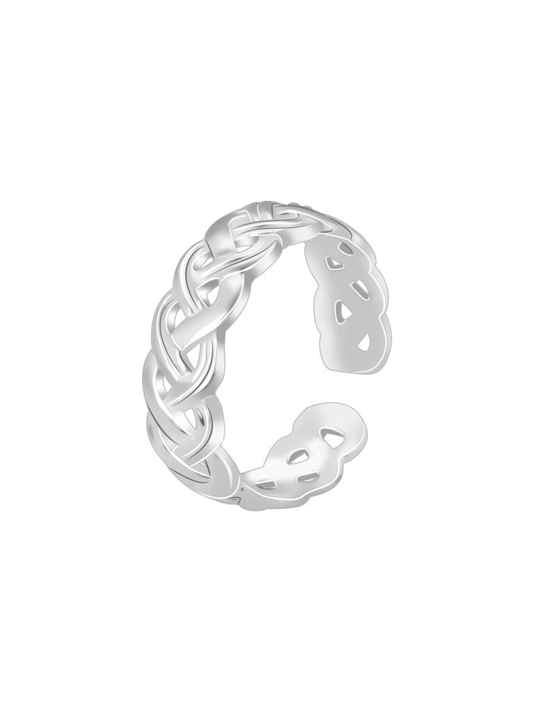 Giva 925 Sterling Silver Elegant Twist Toe Rings