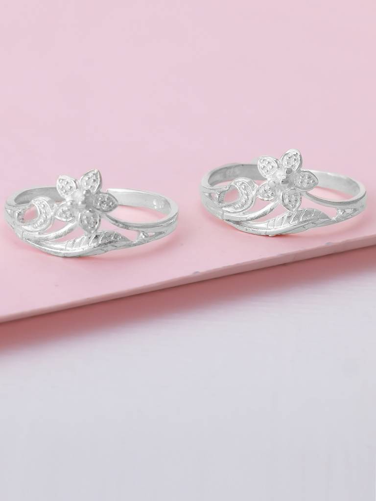 Giva 925 Sterling Silver Sparkling Rhapsody Toe Rings