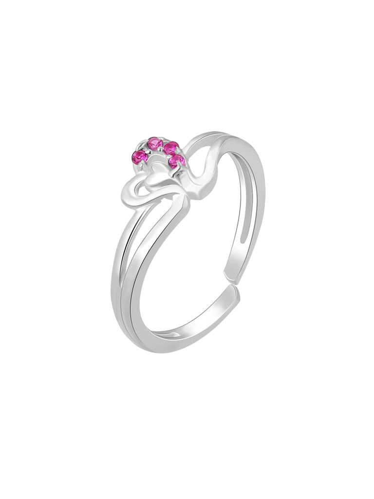 Giva 925 Sterling Silver Rosy Love Mini Toe Rings