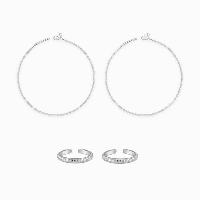 Giva 925 Silver Waheeda Set| Gifts For Women And Girls | With Certificate Of Authenticity  : TR0197A0215A0215