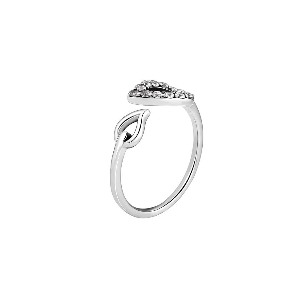 925 Oxidised Silver Aparajita Open Toe Rings : TR0250