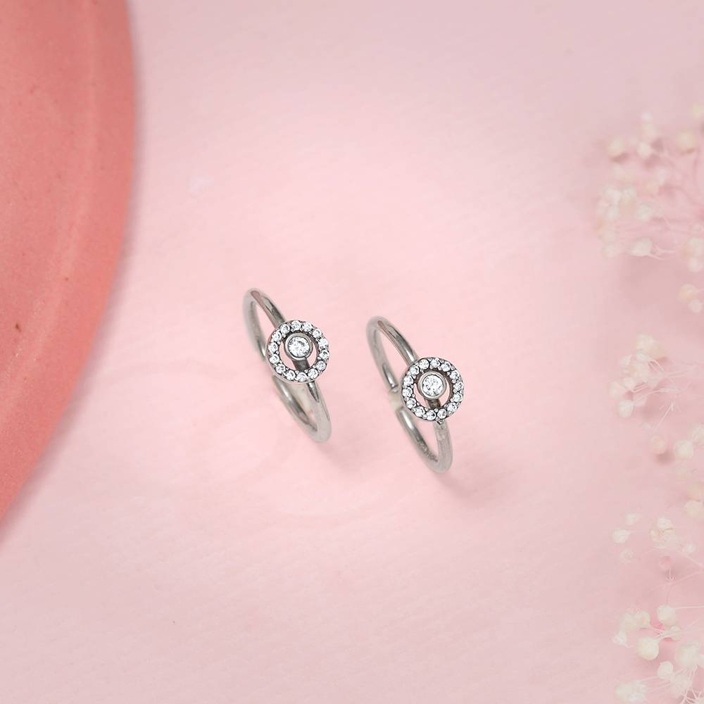 925 Oxidised Silver Jyoti Toe Rings : TR0257