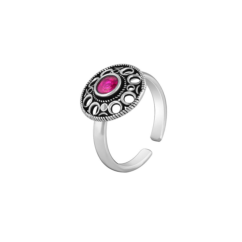 925 Oxidised Silver Twilight Toe Rings, Adjustable| Toe Rings For Women And Girls : TR0294