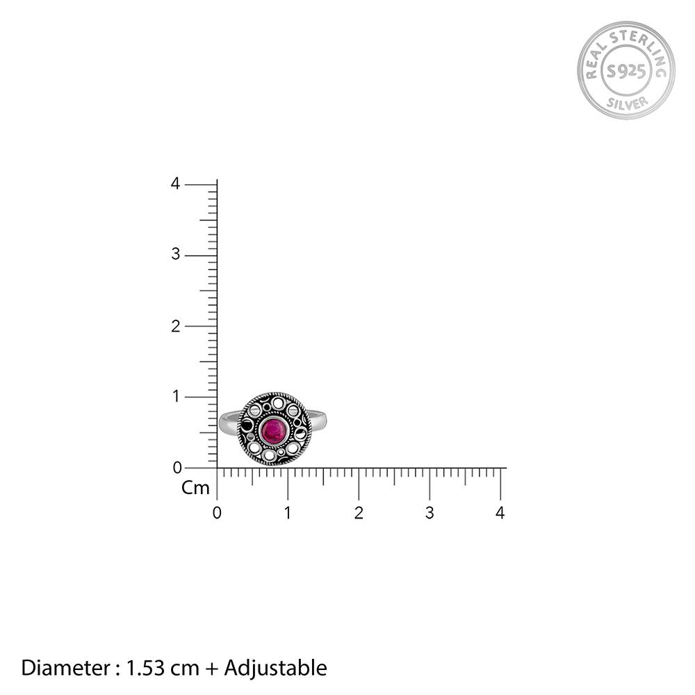 925 Oxidised Silver Twilight Toe Rings, Adjustable| Toe Rings For Women And Girls : TR0294