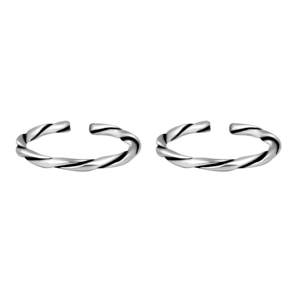 925 Silver Ultimate Classic Toe Rings : TR0311