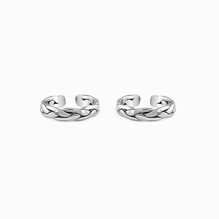 925 Oxidised Silver Aahana Toe Rings| Toe Rings For Women And Girls : TR0321
