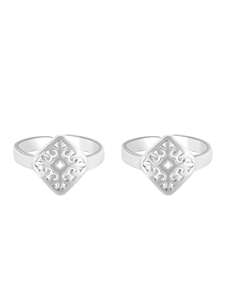 Giva 925 Sterling Silver Secret Garden Toe Rings