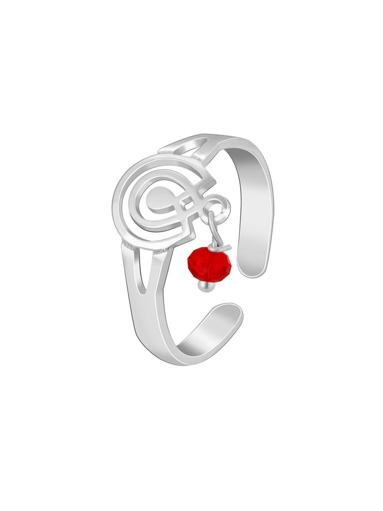 Giva 925 Sterling Silver Passionate Tulip Toe Rings