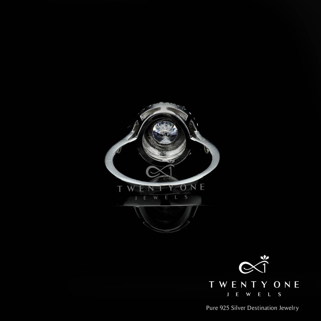 Black Beauty Reysa Solitaire Ring : TR31241