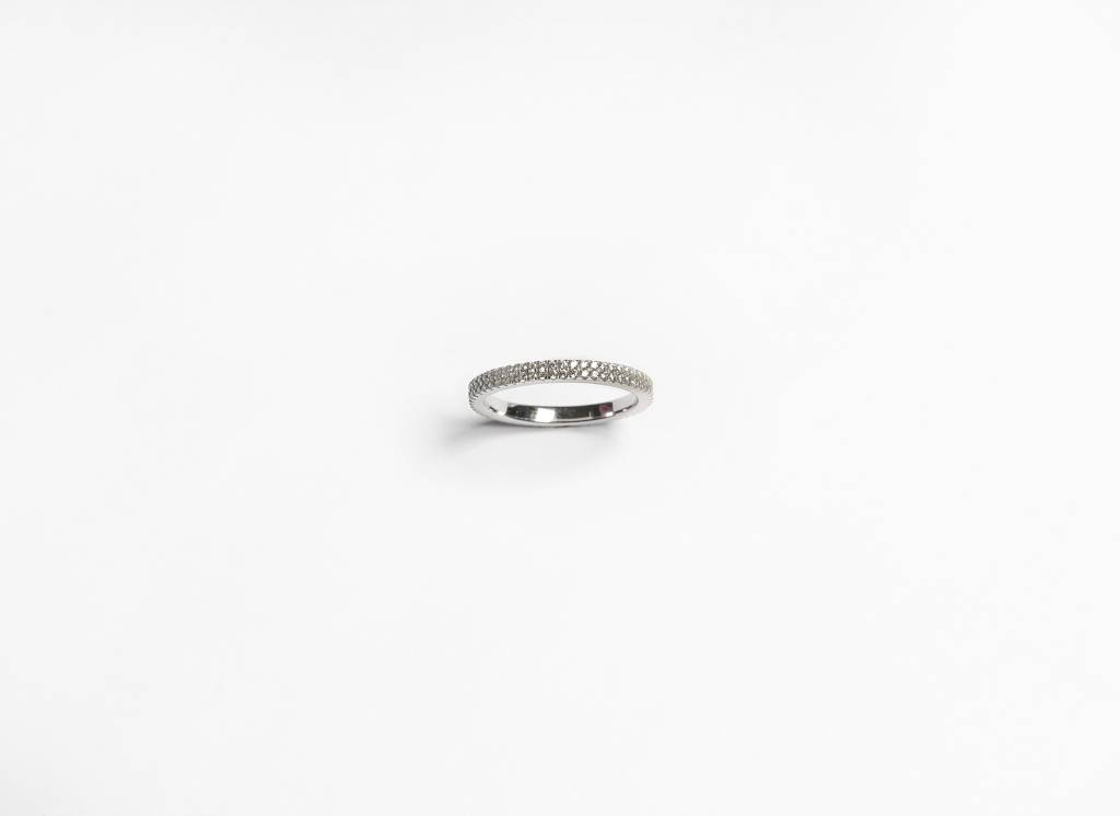 Ameyra Diamond Band Ring On Pure 925 Silver : TR31631