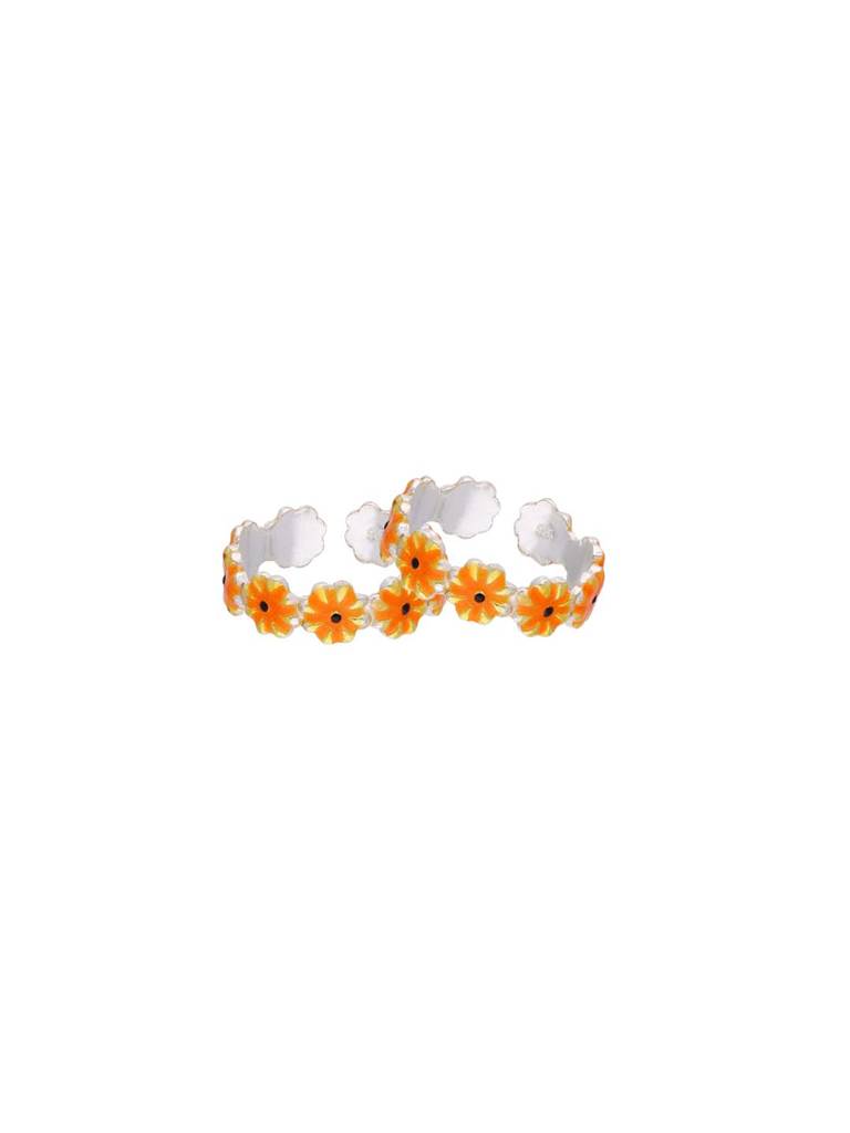 Blooms Toe Ring : TR41-S-NA