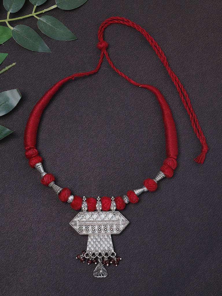 Firoza Manipur Tribal Necklace : TRIBALNECK1322