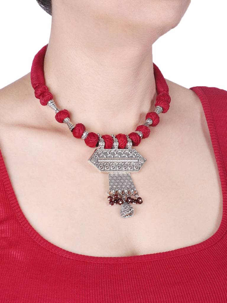 Firoza Manipur Tribal Necklace : TRIBALNECK1322