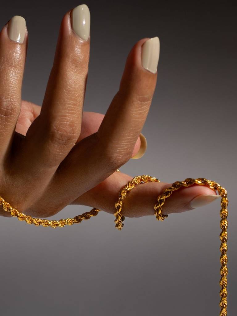 Growth Bracelet-7.5+1+1-22K-Gold Vermeil : TSBR-GRO-Adj-G-70021