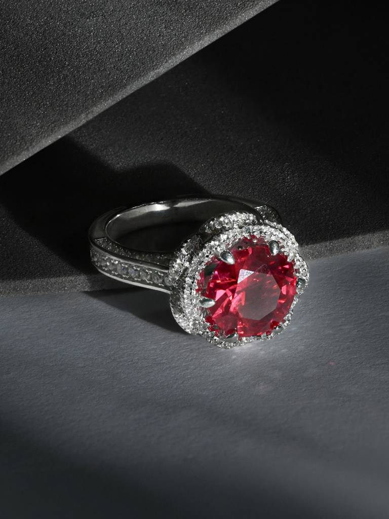 Empress Red Stone Ring : TSLR30