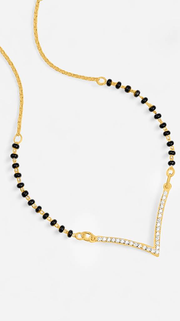925 Sterling Silver The Classic Mangalsutra : TSMA_CLA_18G_13001