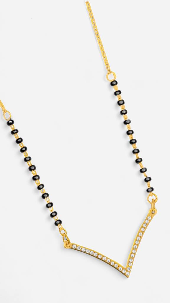925 Sterling Silver The Classic Mangalsutra : TSMA_CLA_18G_13001