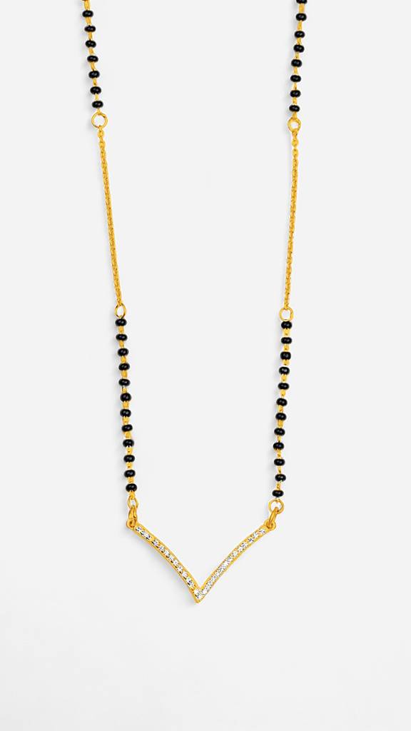 925 Sterling Silver The Classic Mangalsutra : TSMA_CLA_18G_13001