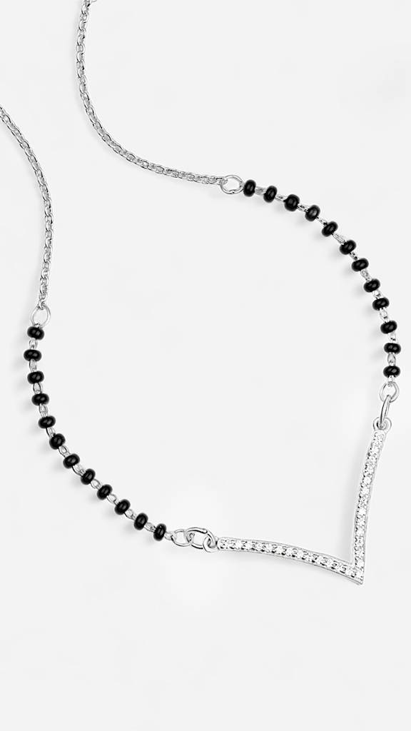 925 Sterling Silver The Classic Mangalsutra : TSMA_CLA_18G_13002