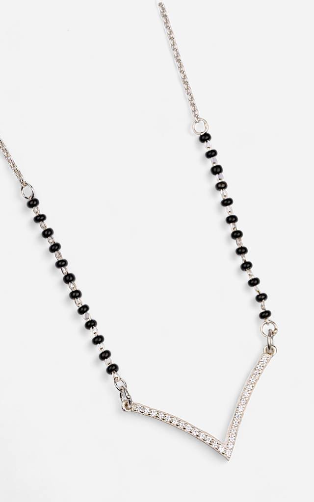 925 Sterling Silver The Classic Mangalsutra : TSMA_CLA_18G_13002
