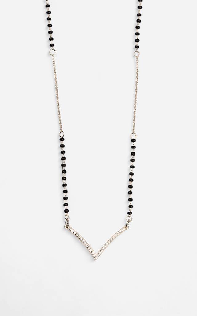 925 Sterling Silver The Classic Mangalsutra : TSMA_CLA_18G_13002