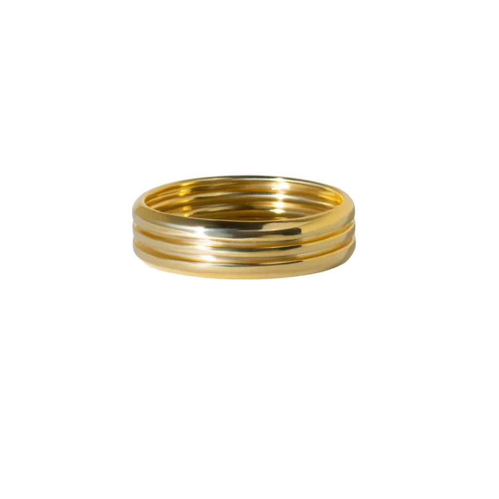 Vigor Ring-22K-Gold Vermeil : TSRI-VIG-17-G-50173
