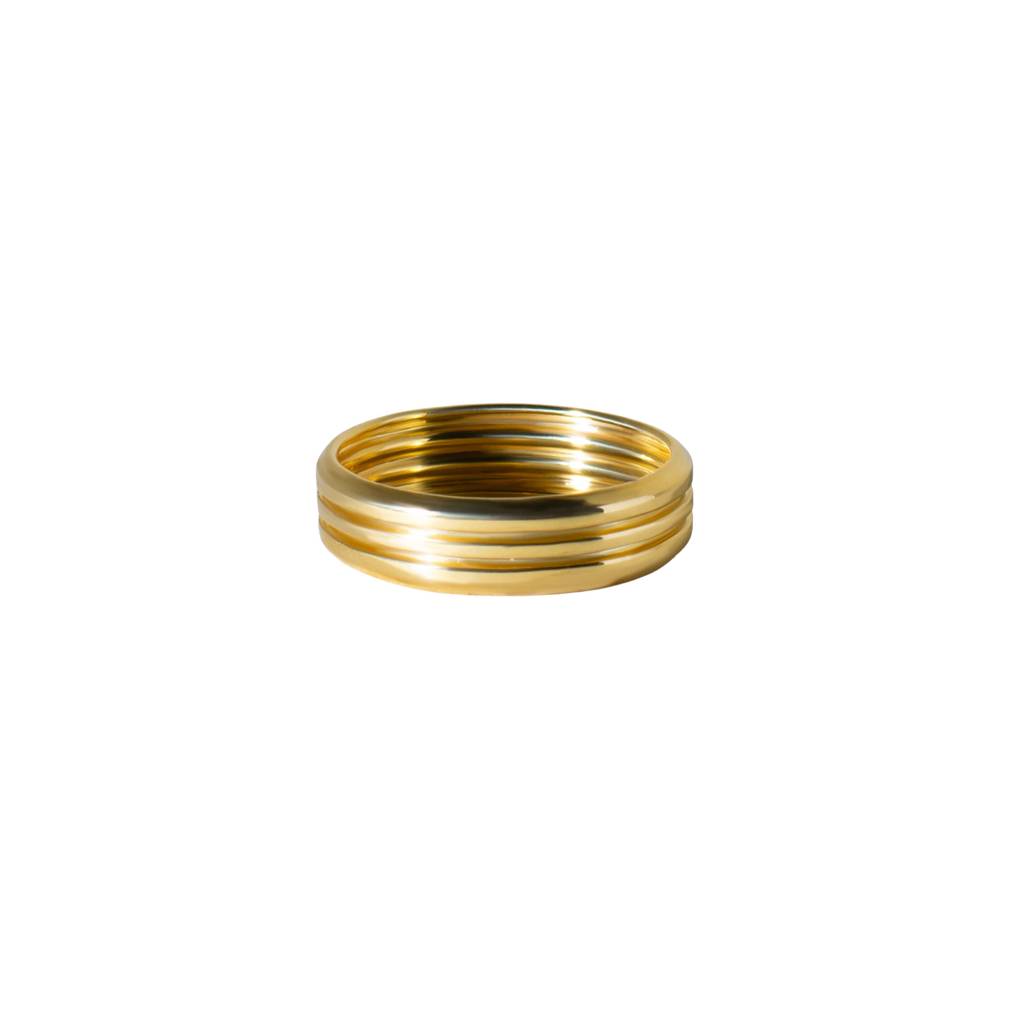 Vigor Ring-22K-Gold Vermeil : TSRI-VIG-20-G-50176