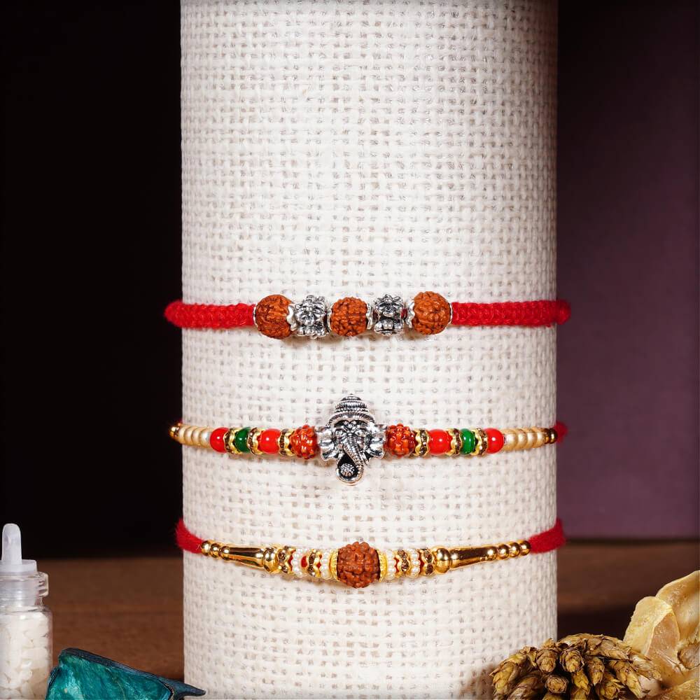 Three Set Rakhi'S : TTS36