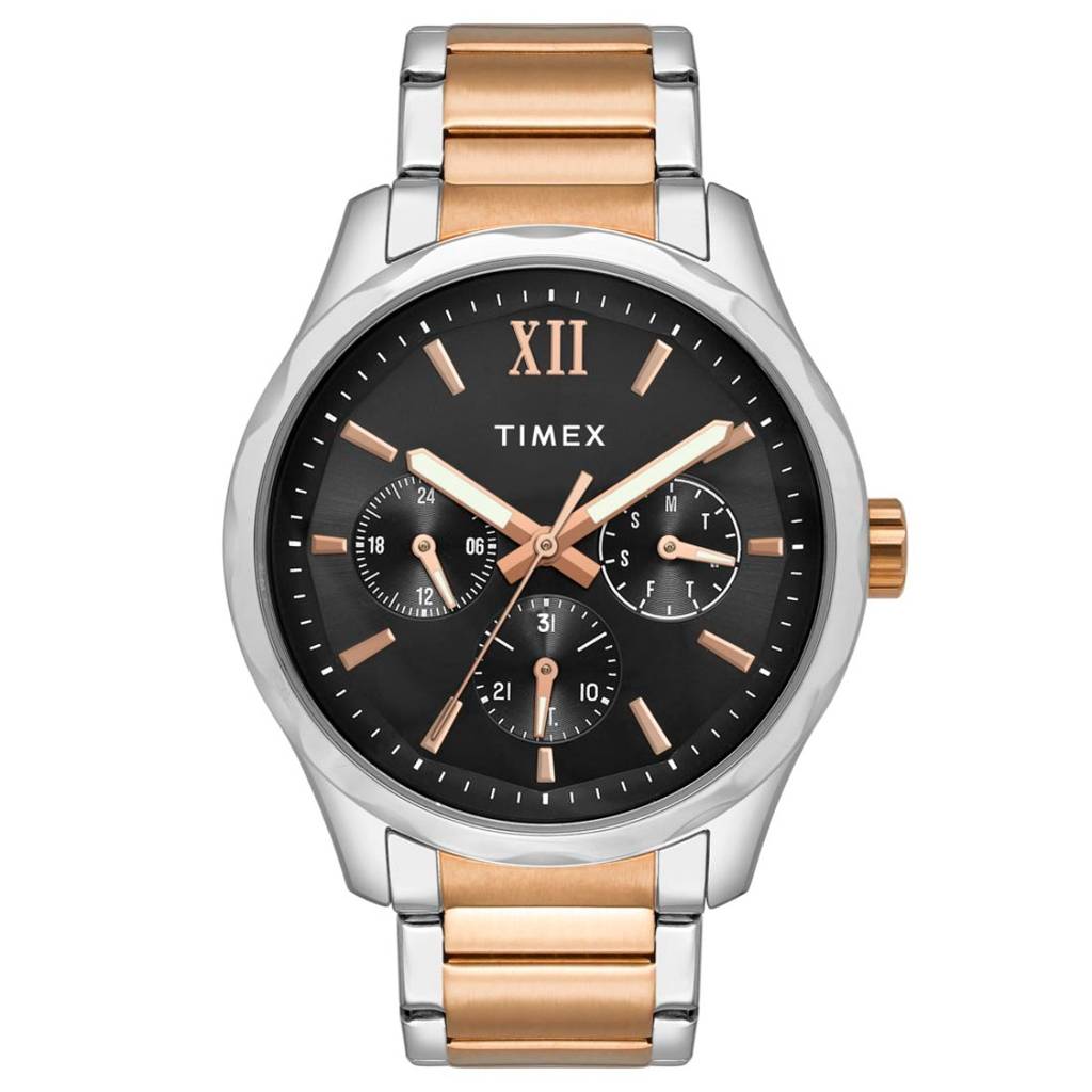 Timex Signio Round 44Mm Analog Men Watch - Tw0Tg7624 : TW0TG7617