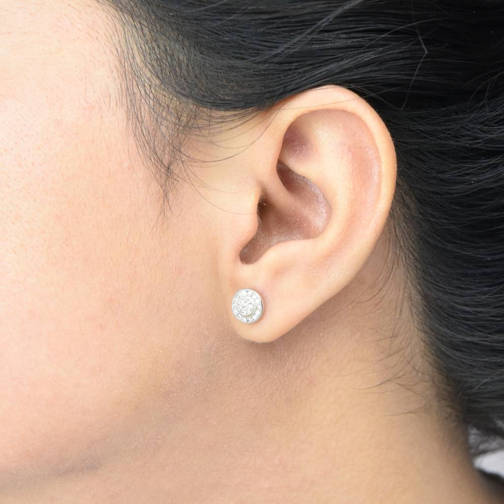 925 Pure Silver Classy Studs-Twp1081 : TWP1081