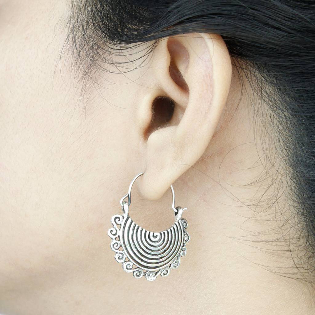 925 Pure Silver Earrings-Twp1091 : TWP1091