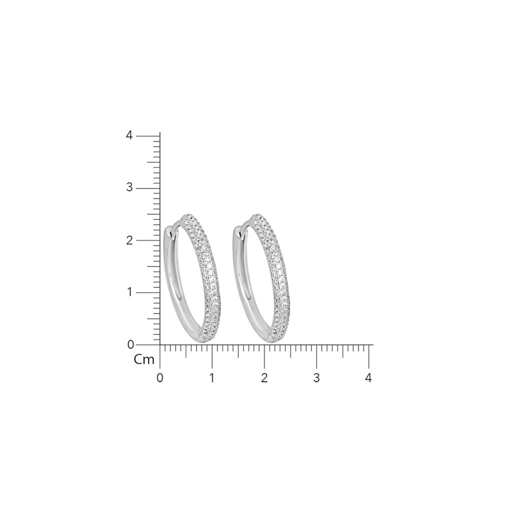 925 Pure Silver Hoop Earrings (Bali) | Round Hoops Silver Earrings : TWP1103