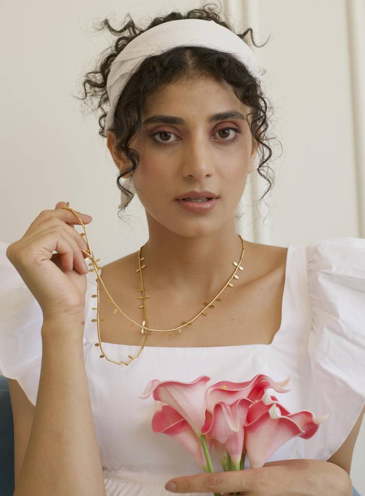 Dahlia 3-In-1 Neckpiece : Dahlia3in1Neckpiece-NK-DH-036