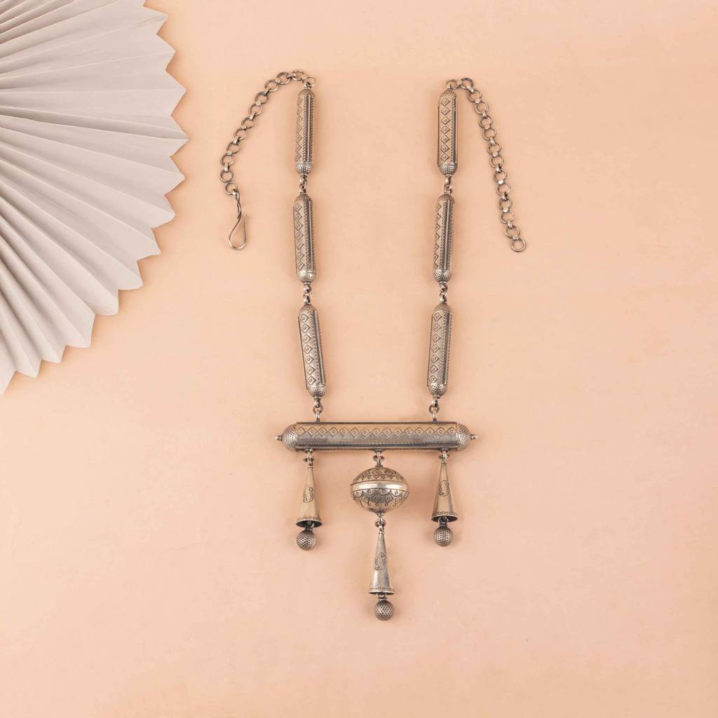 Tattva Vintage Inspired Mandaai Classic Necklace : SN24424