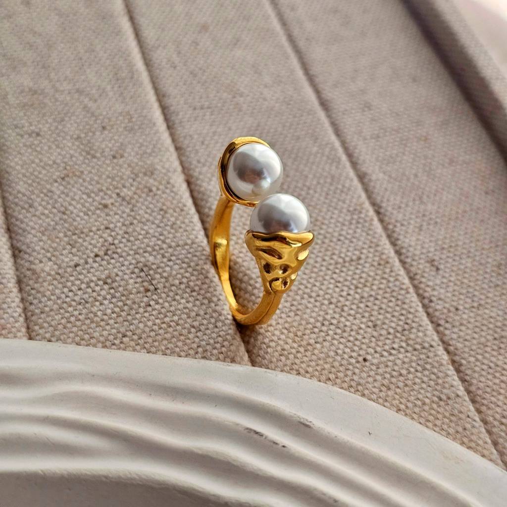 Thea Vintage Pearl Ring : TAA-9999904734254-RING
