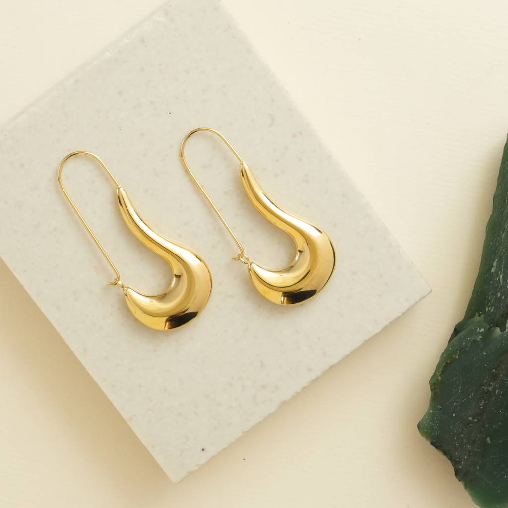 Pin Drop Statement Earrings : TE19