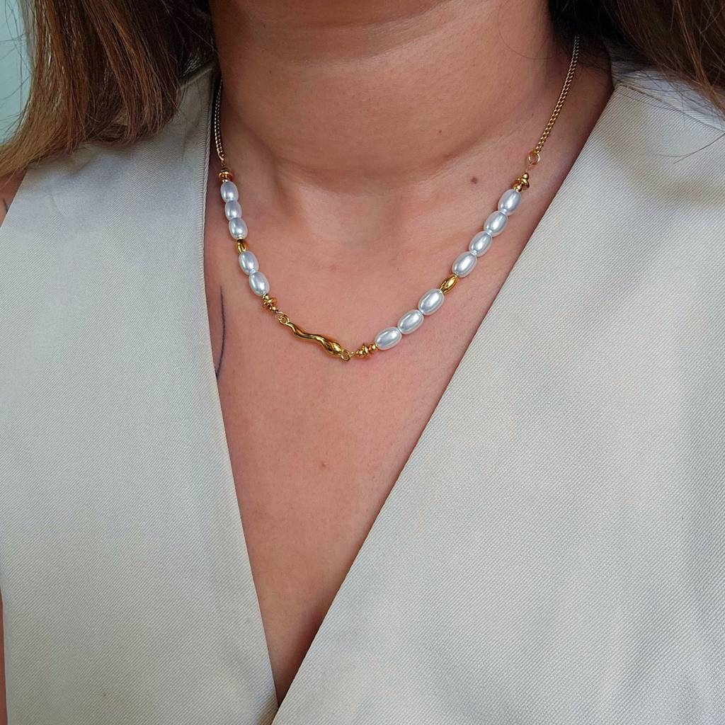 Trinity Baroque Pearl Necklace : TAA-9999904734244-NECKLACE
