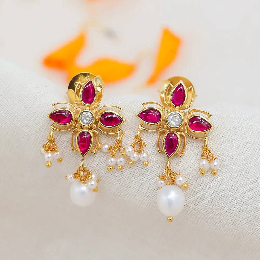 Silver 92.5 Sitayan Earring : U050SO20WC0019
