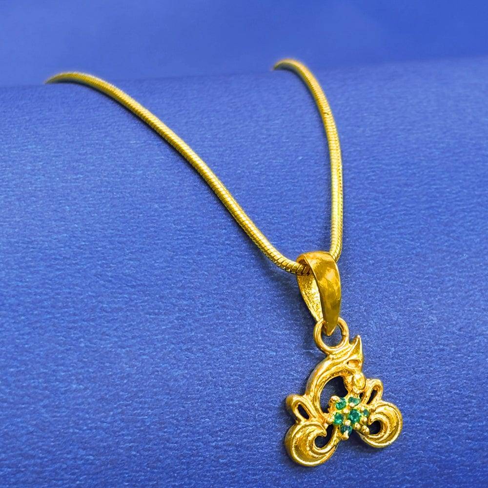 Ganesha Charm 92.5 Silver Pendant : U080SG008N1125