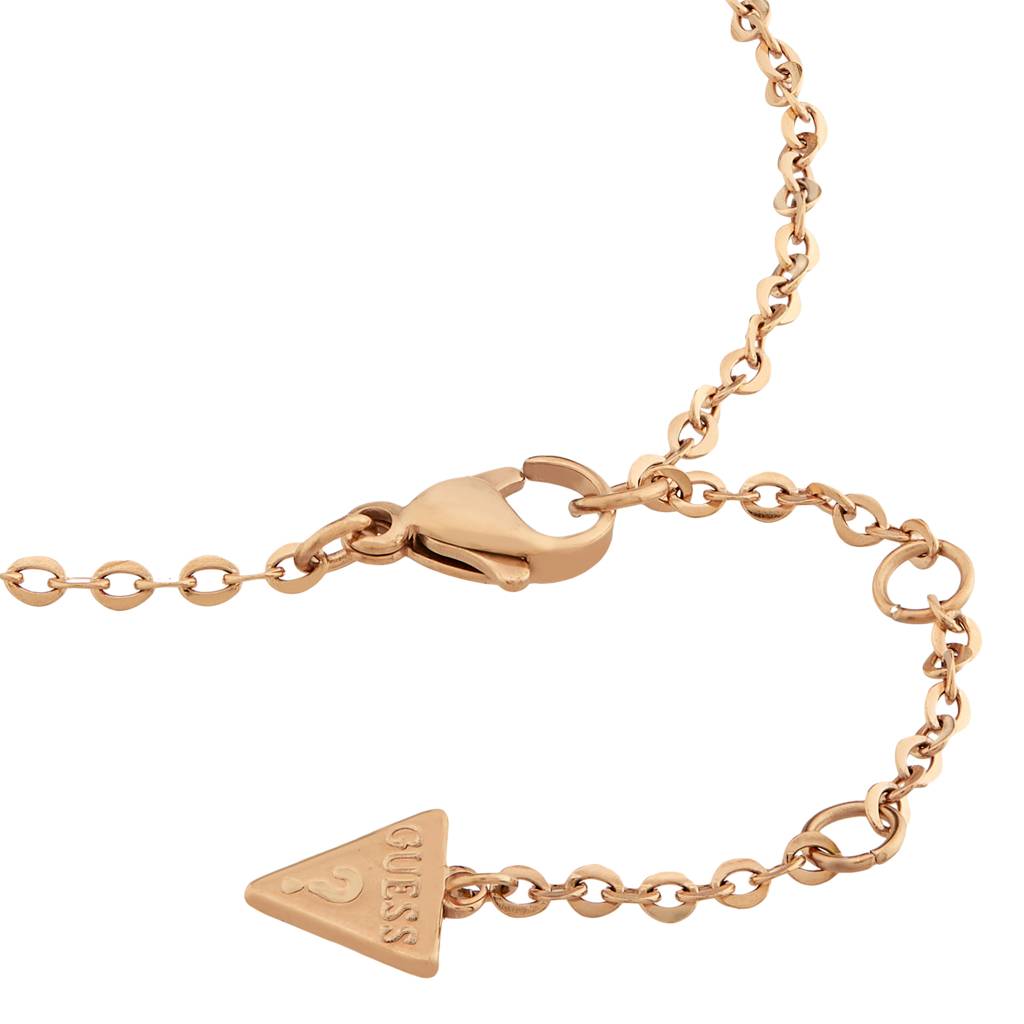 Guess Falling In Love Rose Gold-Plated Stainless Steel Bracelet For Women : UBB02229RGL