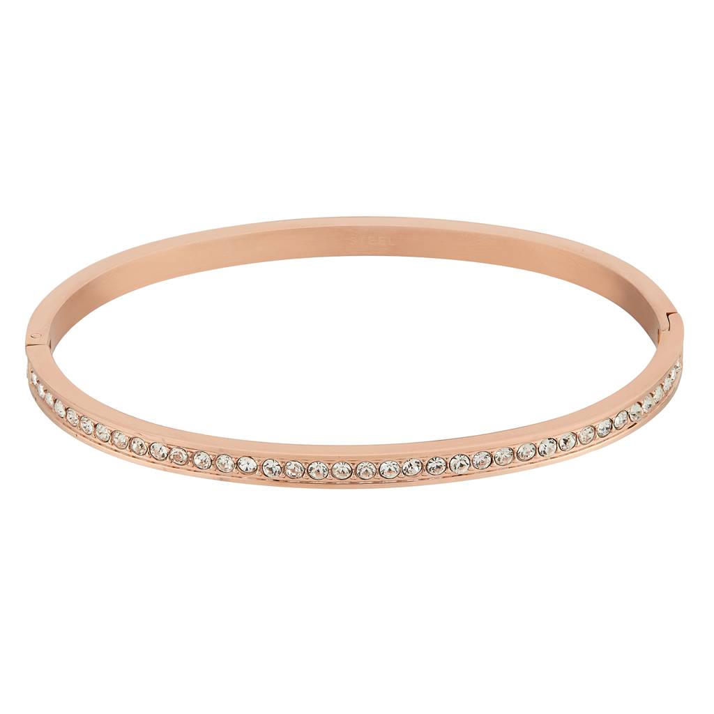 Guess Color My Day Rose Gold-Plated Stainless Steel Bracelet For Women : UBB02248RGL