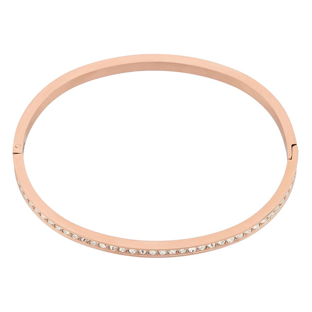 Guess Color My Day Rose Gold-Plated Stainless Steel Bracelet For Women : UBB02248RGL