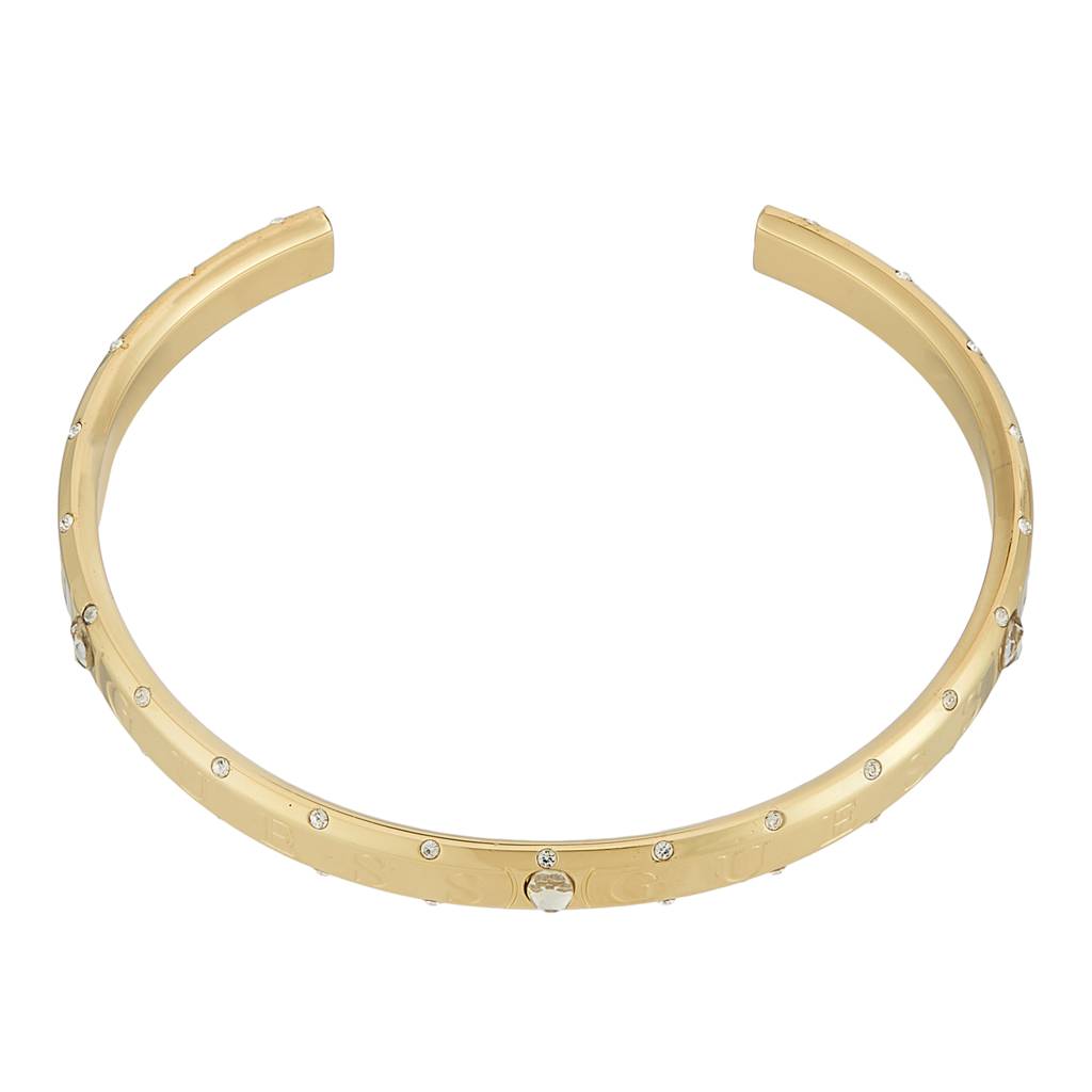 Guess Just Gold-Plated Stainless Steel Bracelet For Women : UBB03115YGL