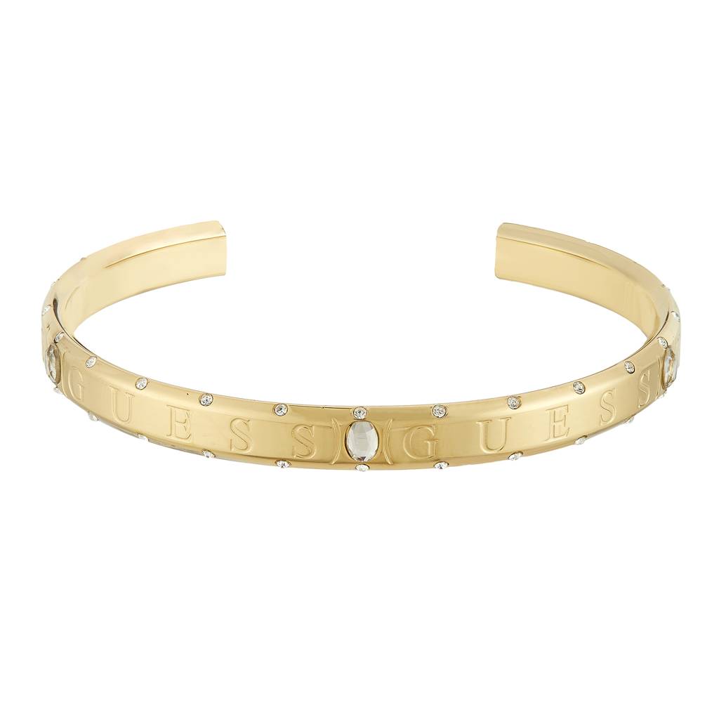 Guess Just Gold-Plated Stainless Steel Bracelet For Women : UBB03115YGS