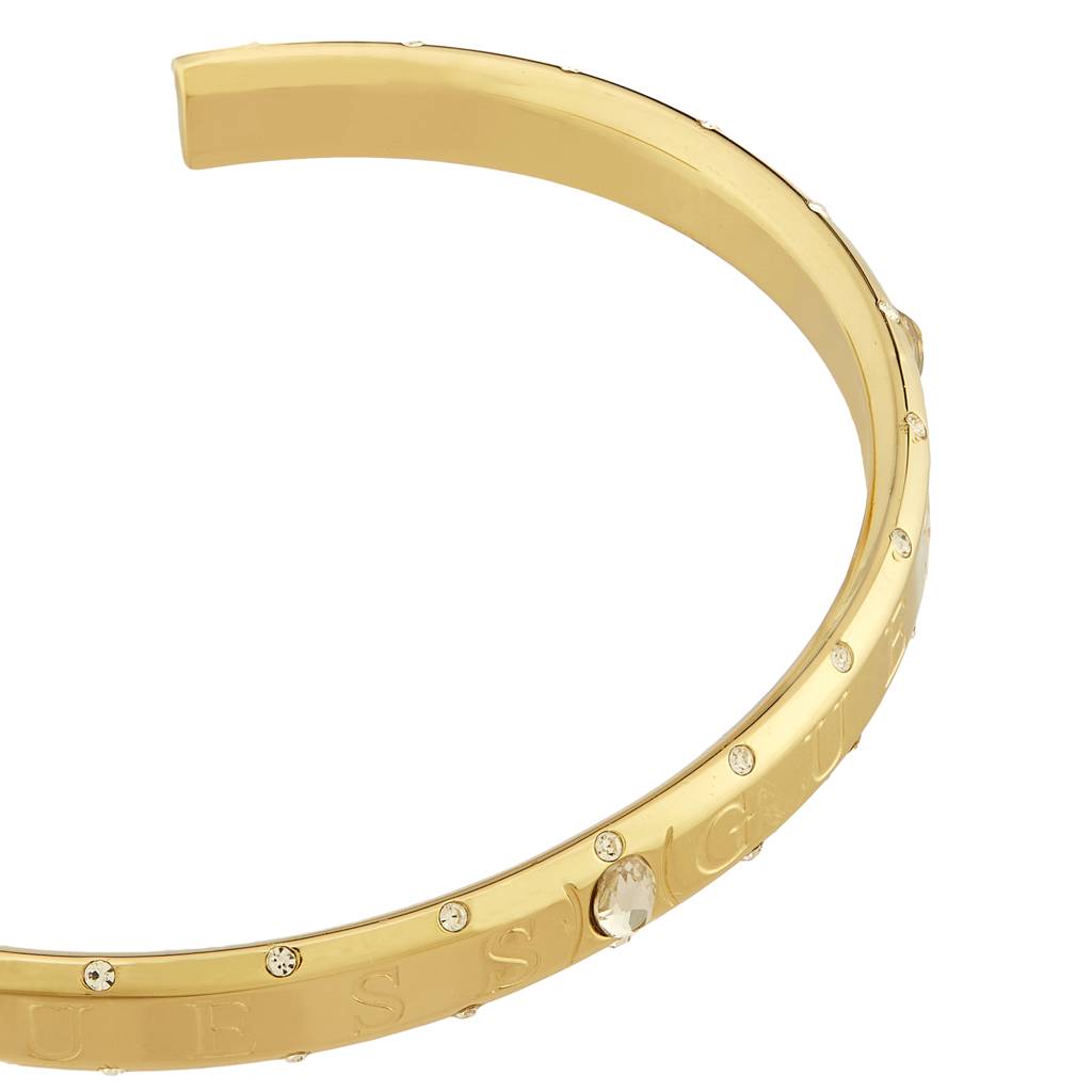 Guess Just Gold-Plated Stainless Steel Bracelet For Women : UBB03115YGS