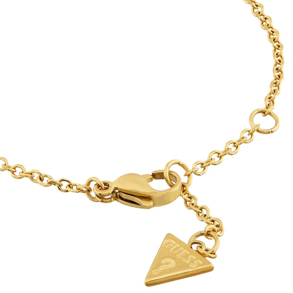 Guess Endless Dream Plated Stainless Steel Bracelet For Women : UBB03265YGS