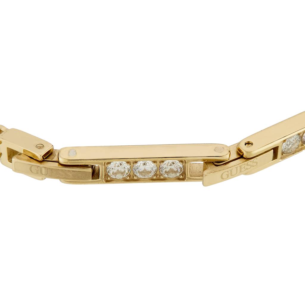 Guess Arm-Party Gold-Plated Stainless Steel Bracelet For Women : UBB04218YG