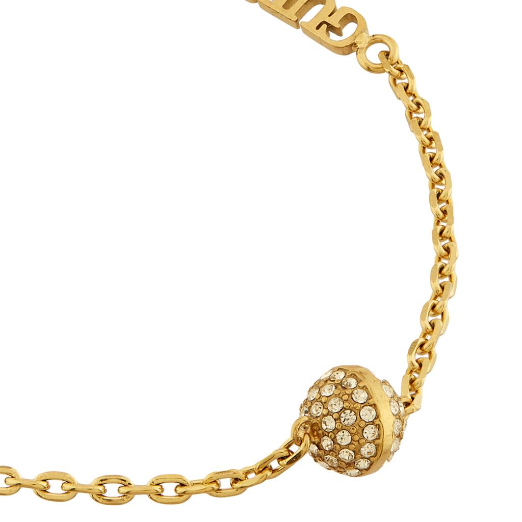 Guess Calypso Gold-Plated Stainless Steel Bracelet For Women : UBB04456YGS