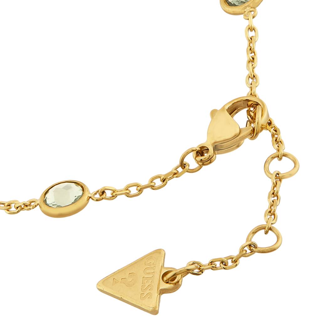 Guess Petra Gold-Plated Stainless Steel Bracelet For Women Small : UBB05099YGAQS