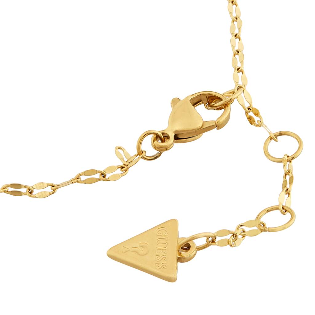 Guess Seashell Gold-Plated Stainless Steel Bracelet For Women : UBB05138YGL